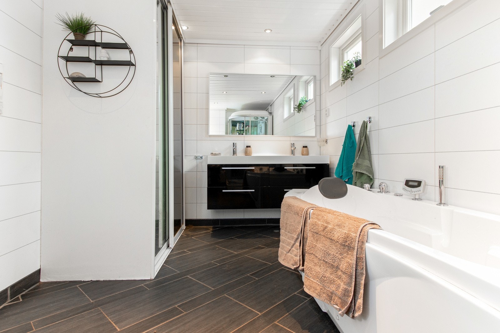 Badet ble pusset opp i 2011, og fremstår som pent og velholdt. Galleribilde