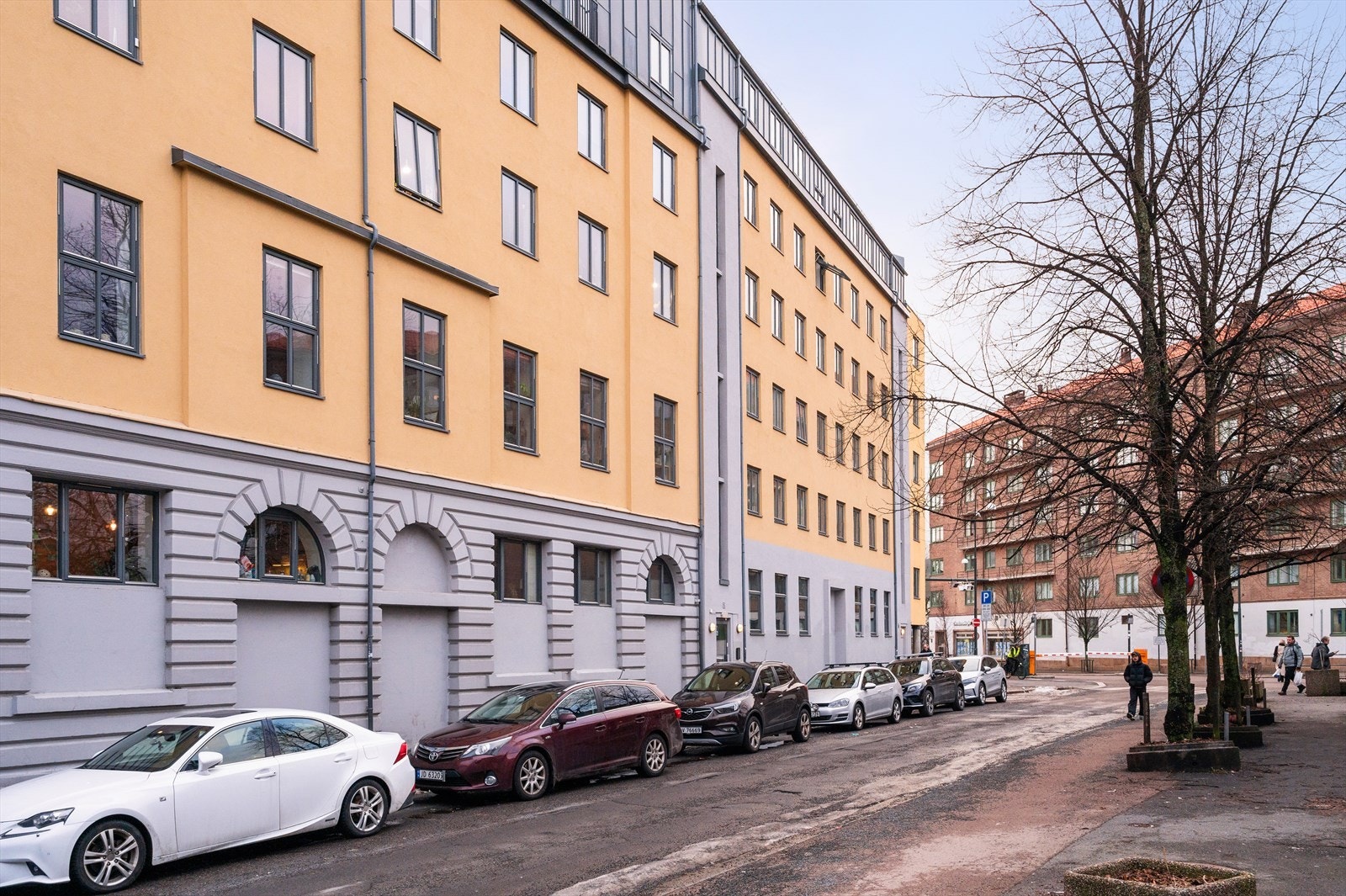 Fasadebilde. Galleribilde