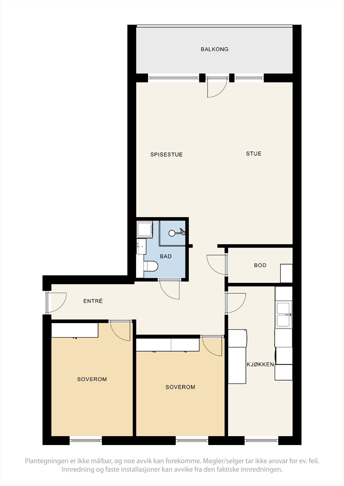 Plantegning. Galleribilde