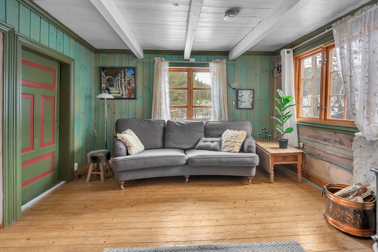 Andre del av stue i 1. etg. Galleribilde