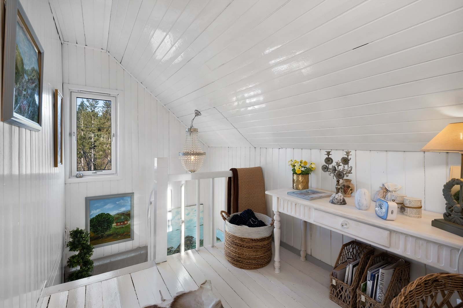 Gang i loftsetasjen. Galleribilde