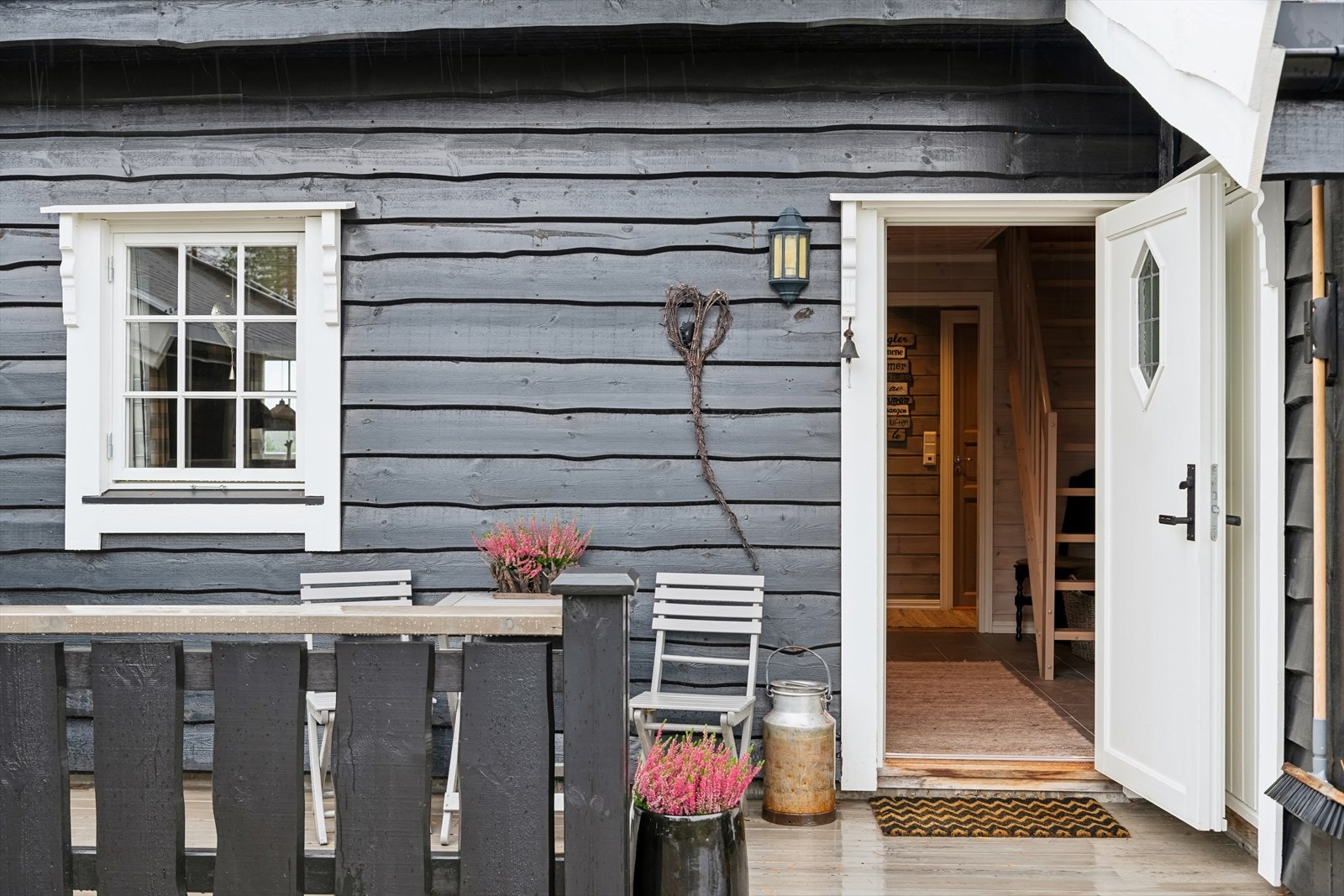 Det er også en bod ved inngangspartiet Galleribilde