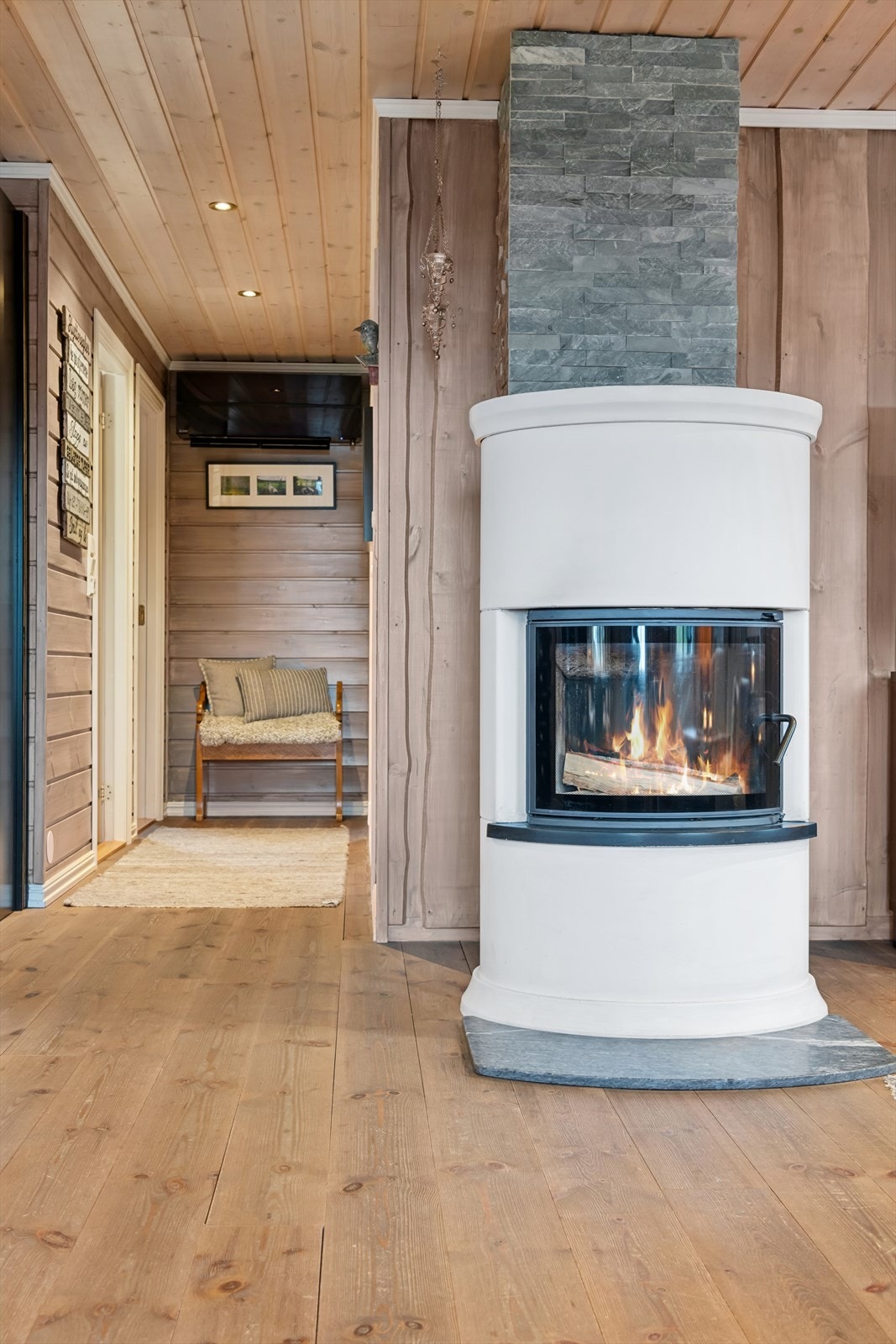 Det ble installert varmepumpe i 2022 Galleribilde