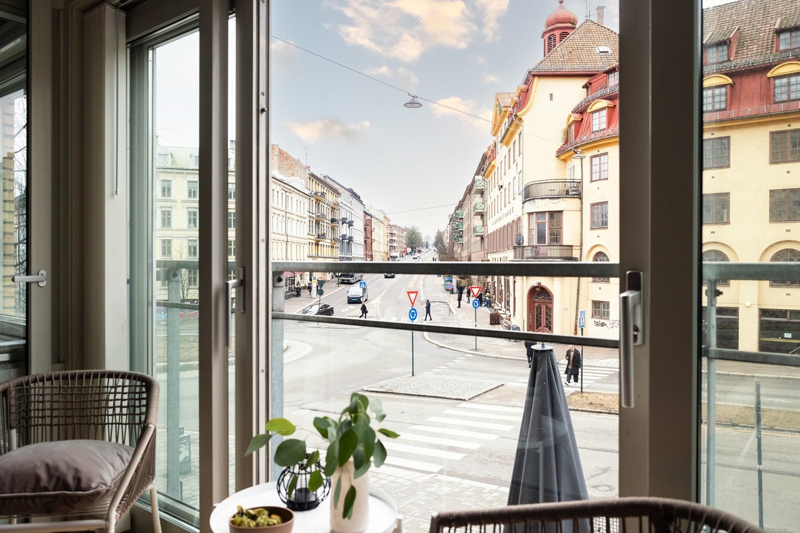 - Utsyn fra den franske balkongen - Galleribilde