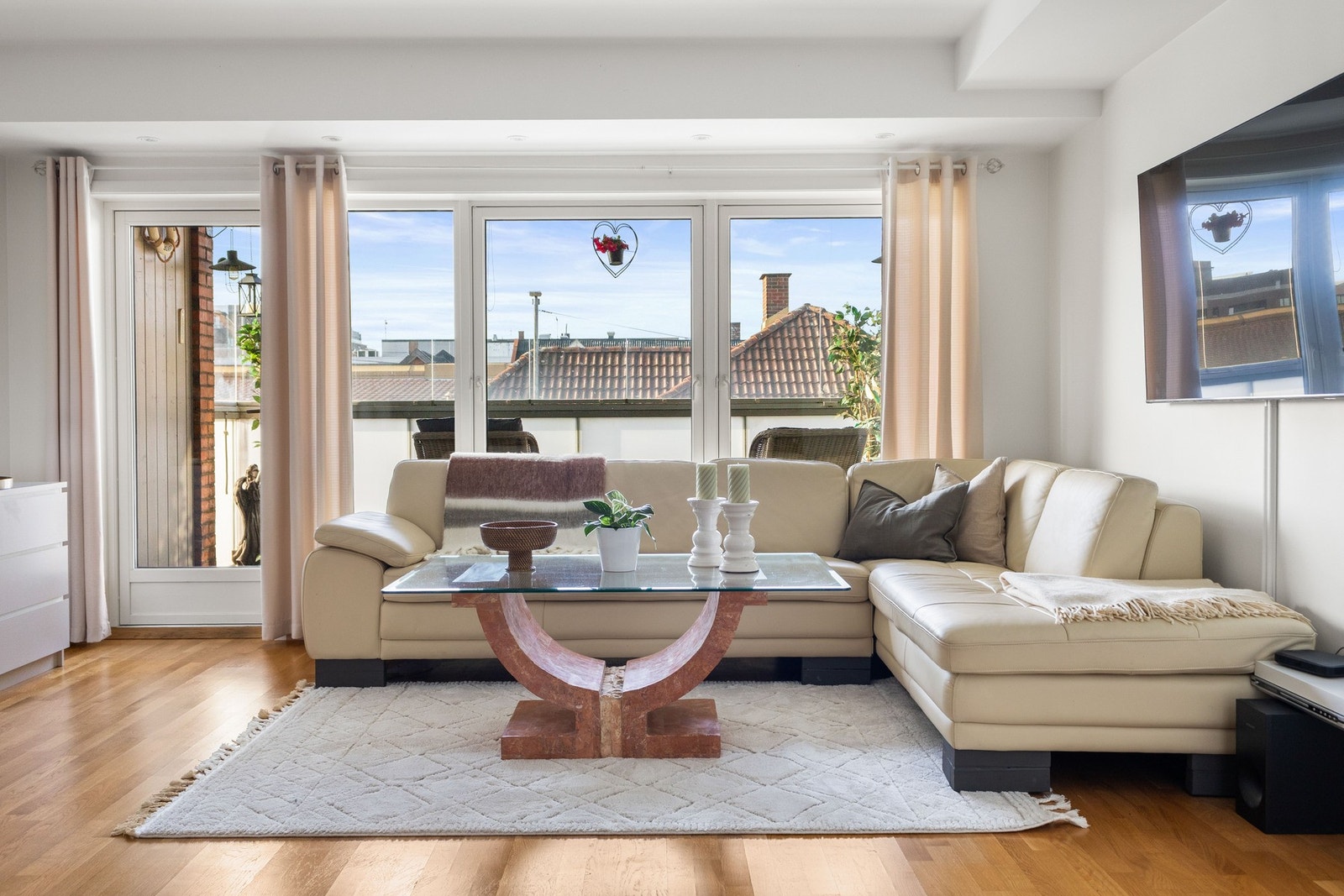 Det er vannbåren gulvvarme i leiligheten Galleribilde