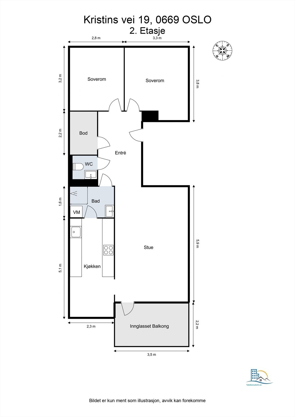 - Plantegning - Galleribilde