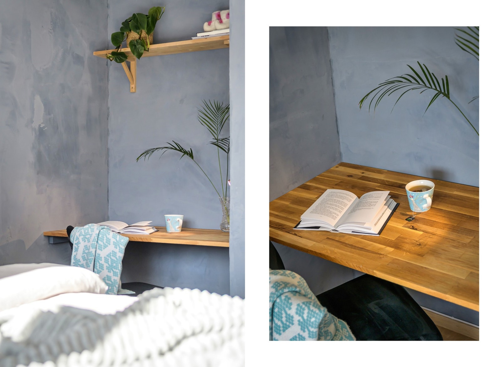 Det er plass til hjemmekontor på hovedsoverom. Galleribilde