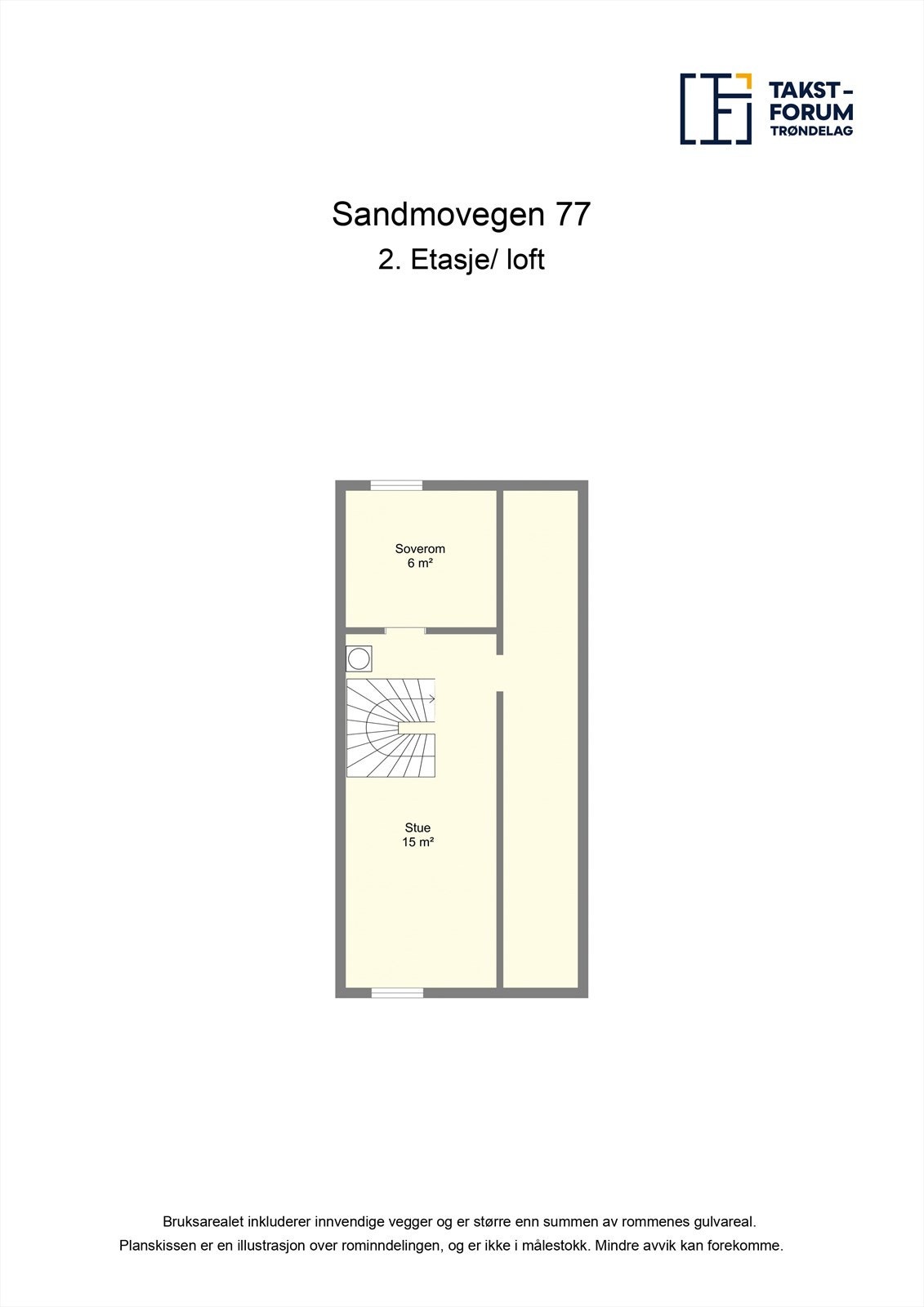 Plantegning - 2. etasje Galleribilde