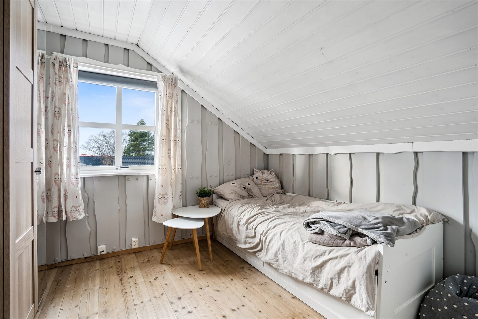 Soverommet oppe måler ca. 6 kvm. Galleribilde