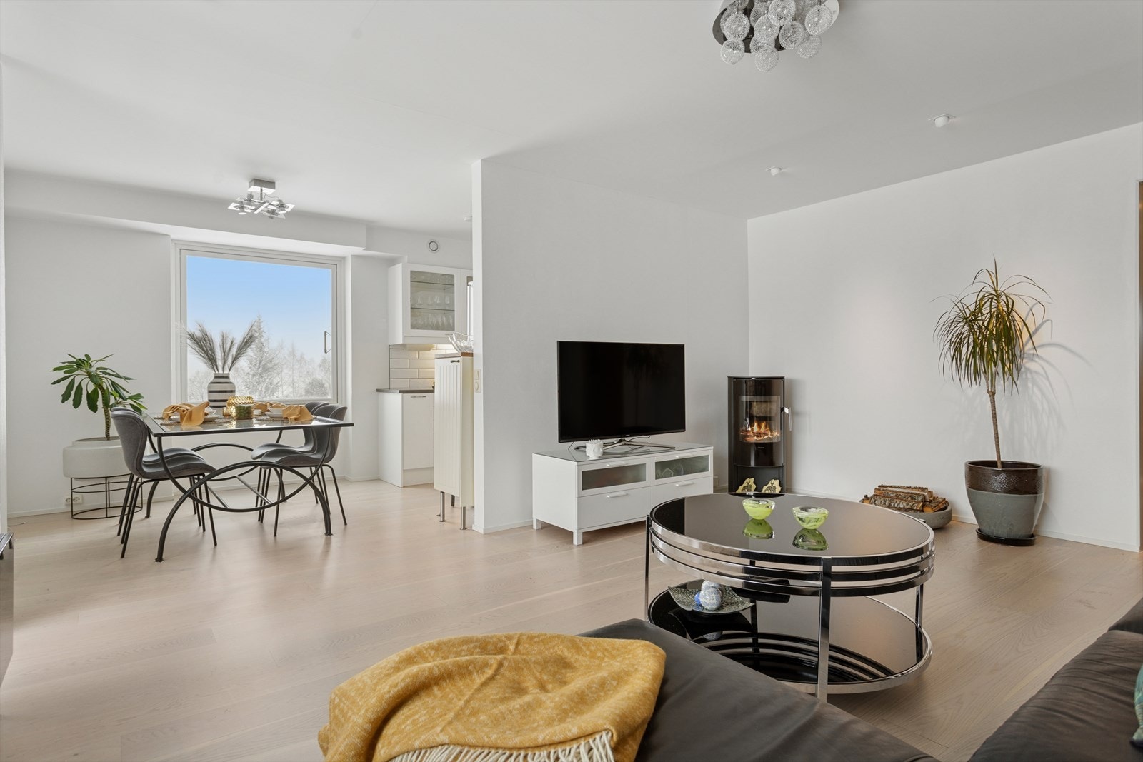 Her får du en romslig og lekker 4-roms leilighet. Galleribilde