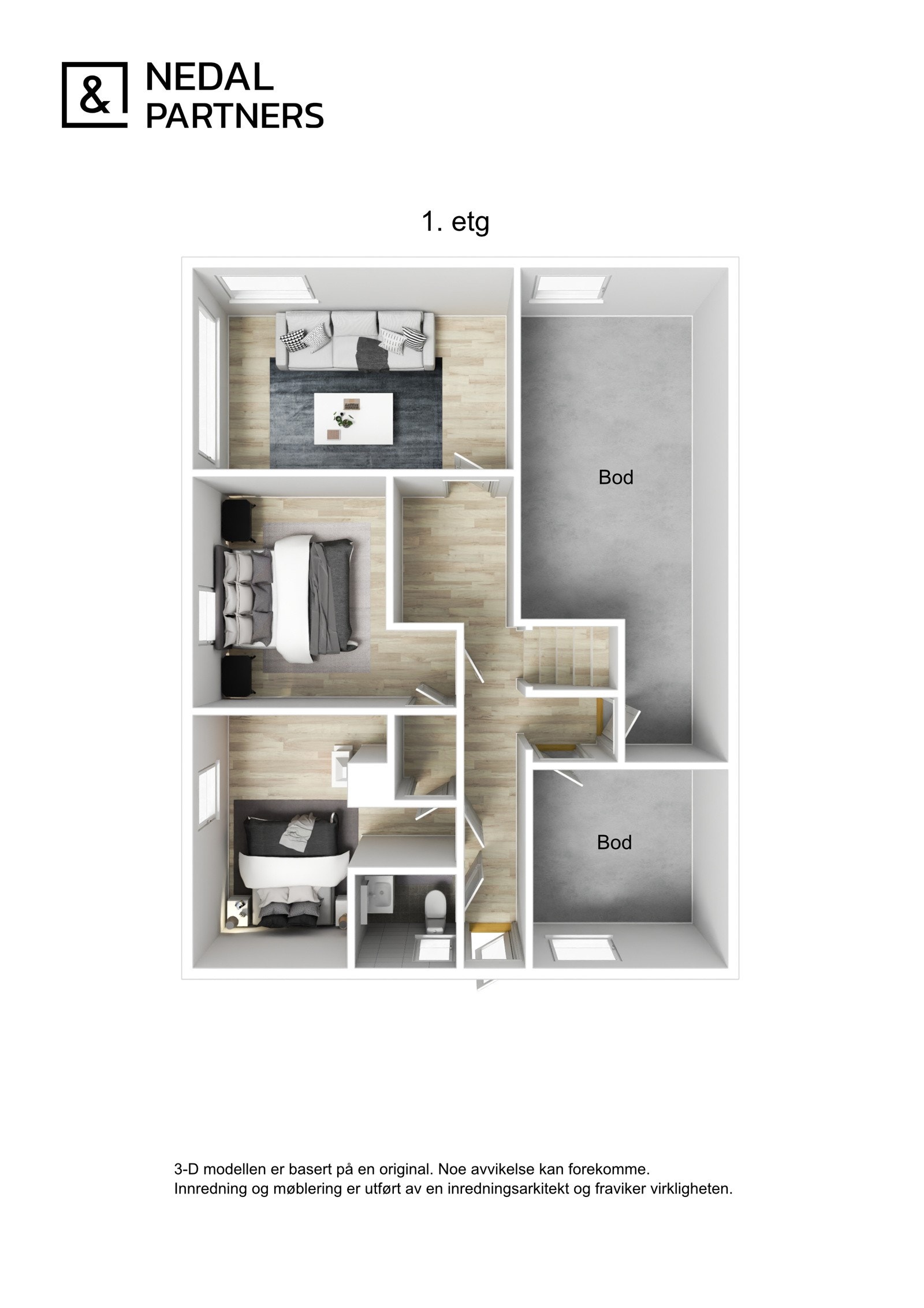 Planløsning 1.etasje Galleribilde