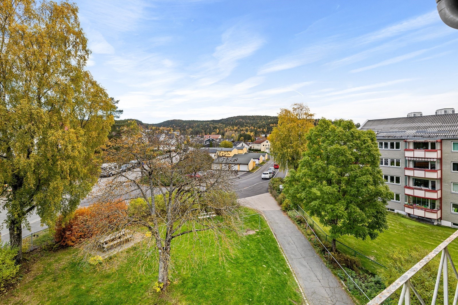Utsikten fra kjøkkenet. Galleribilde