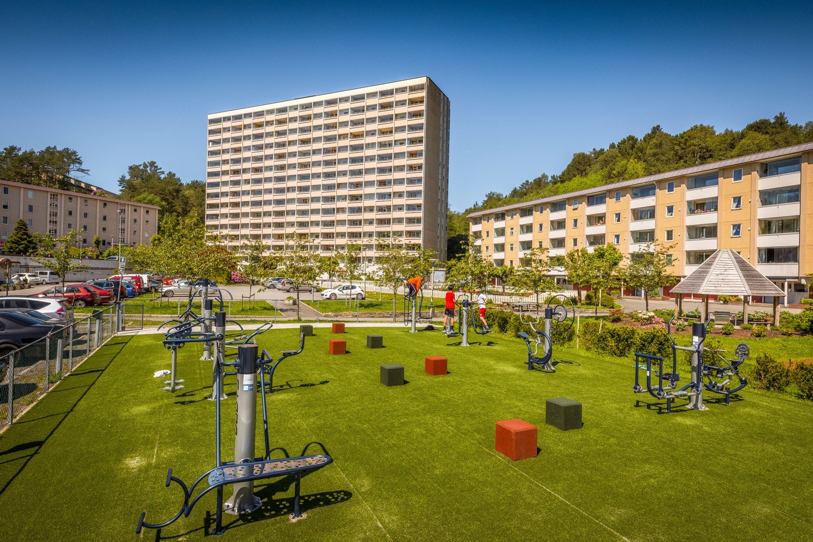 - Nydelige parklignende fellesområder - Galleribilde