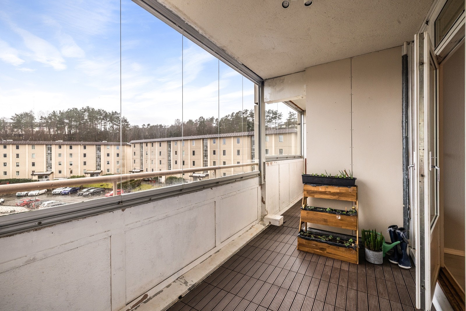 - Balkongen er varm og god - Galleribilde