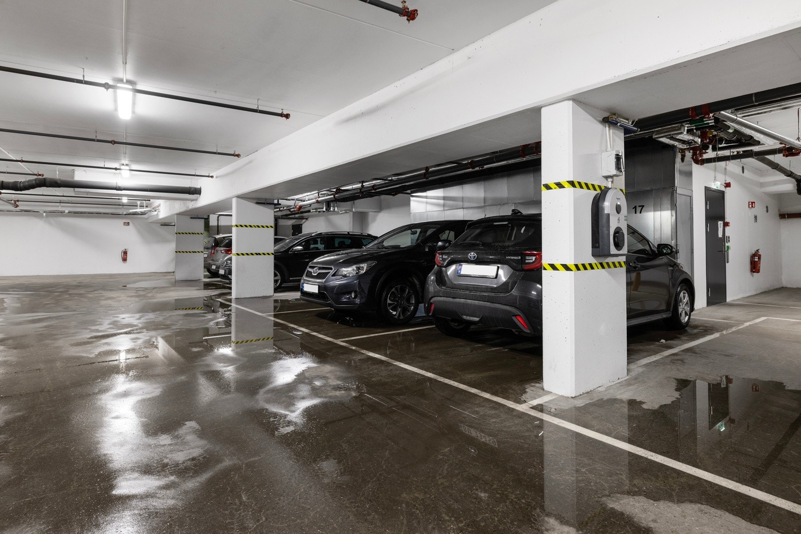 Garasjeplass under bygget Galleribilde