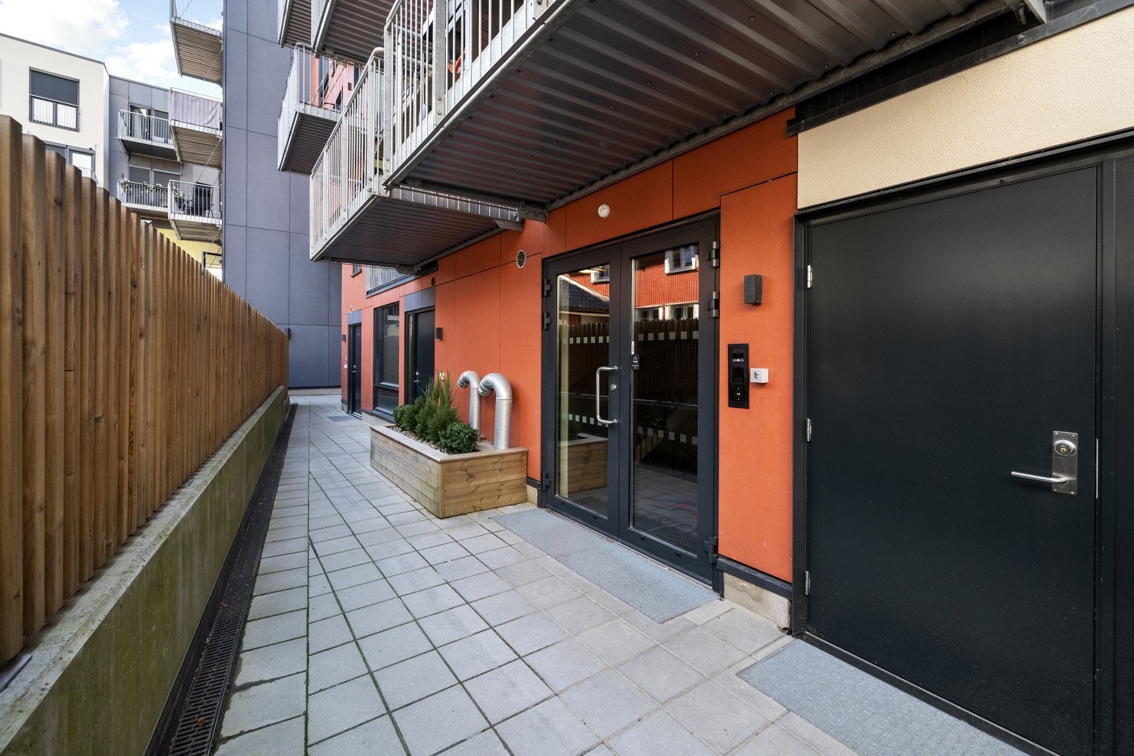 Inngangsparti Galleribilde