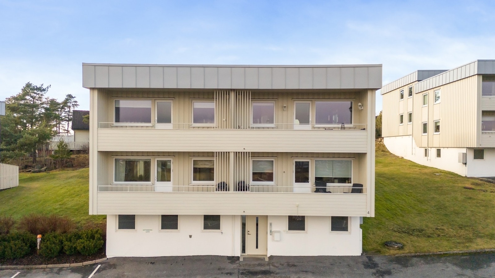 Leiligheten ligger i øverste etasje. Galleribilde