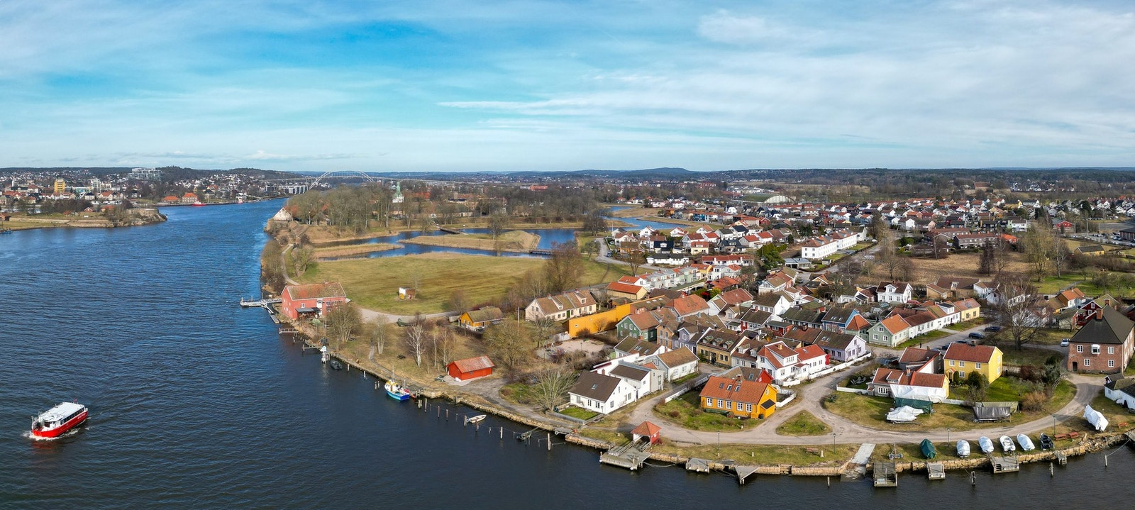 På Vaterland bor du med gangavstand til festningsverkets voller og Gamlebyens vakre og historiske bymiljø. Galleribilde
