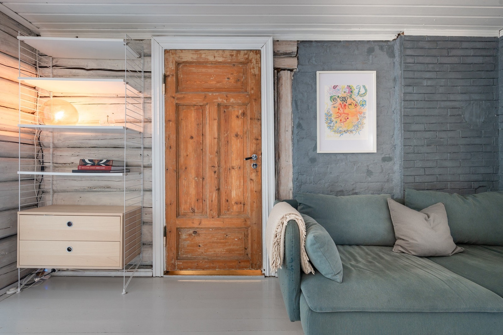 Alle rom i boligen er malt siden 2019. Galleribilde