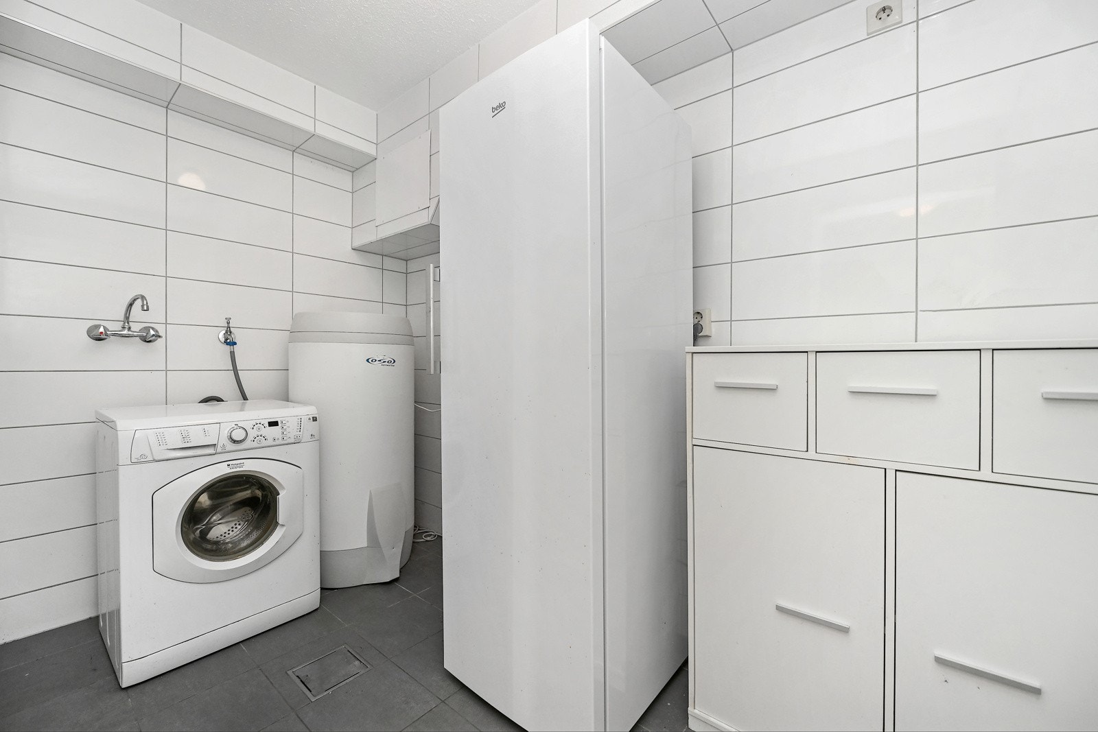 Vaskerommet ble modernisert i 2017. Galleribilde