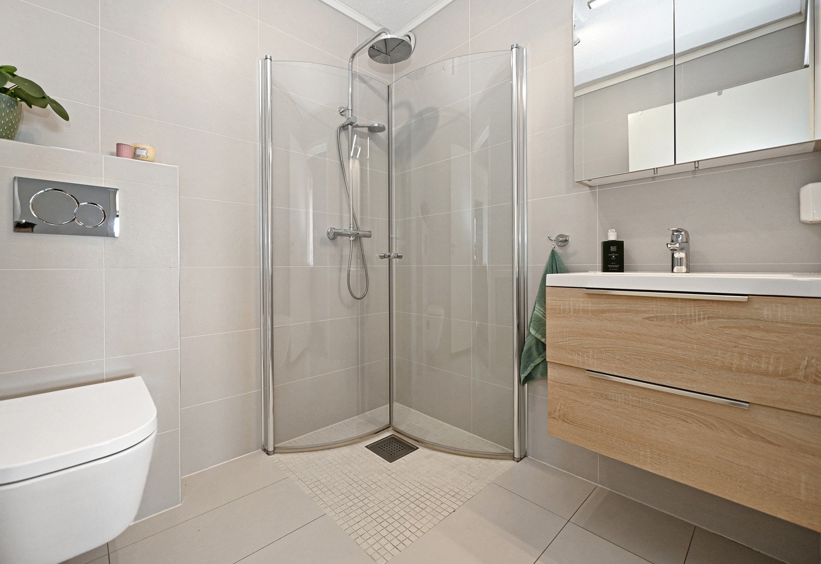 Bad 2 er på 3,5 m² Galleribilde