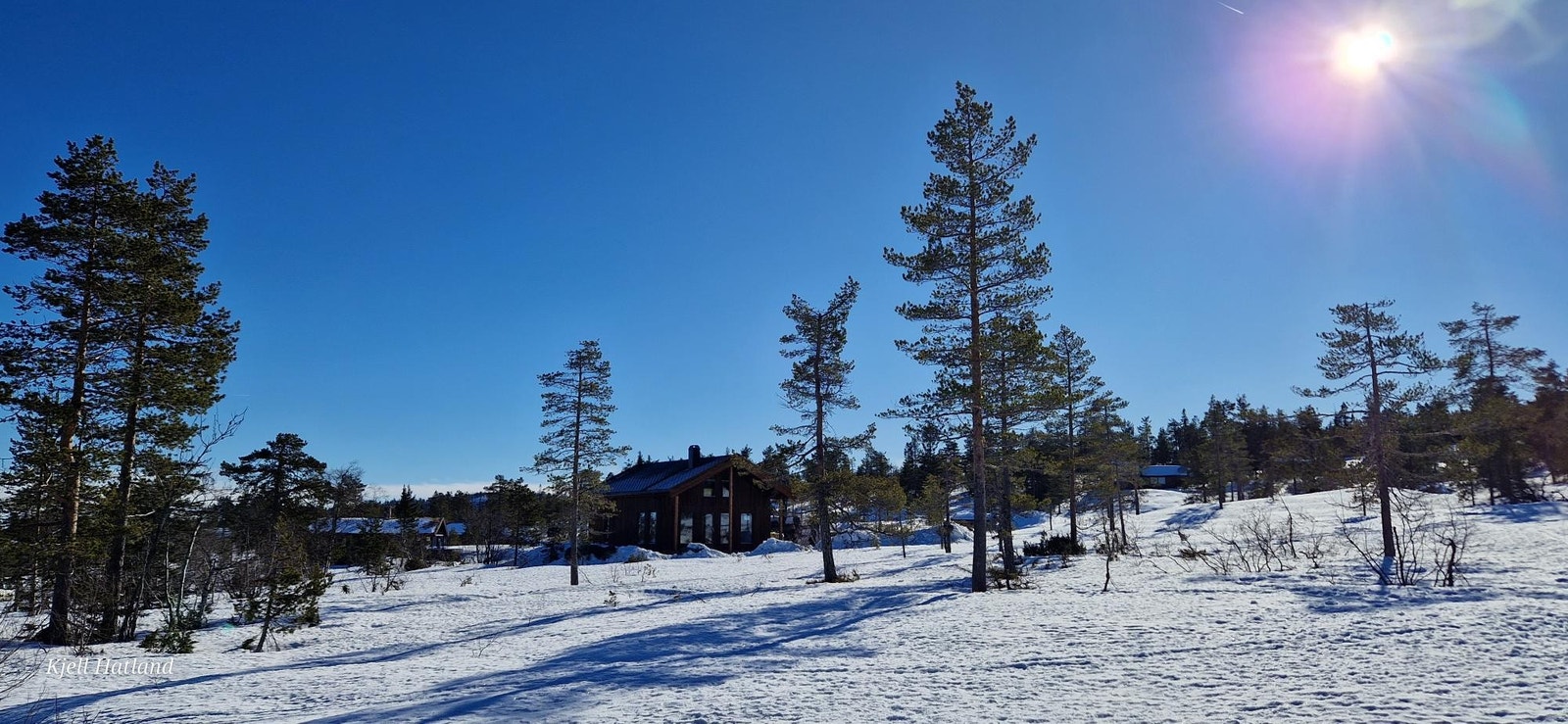 Nydelig tomt åpent og fritt Galleribilde