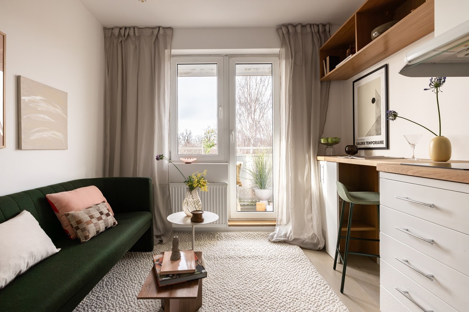 Leiligheten har en god planløsning og en herlig balkong! Galleribilde