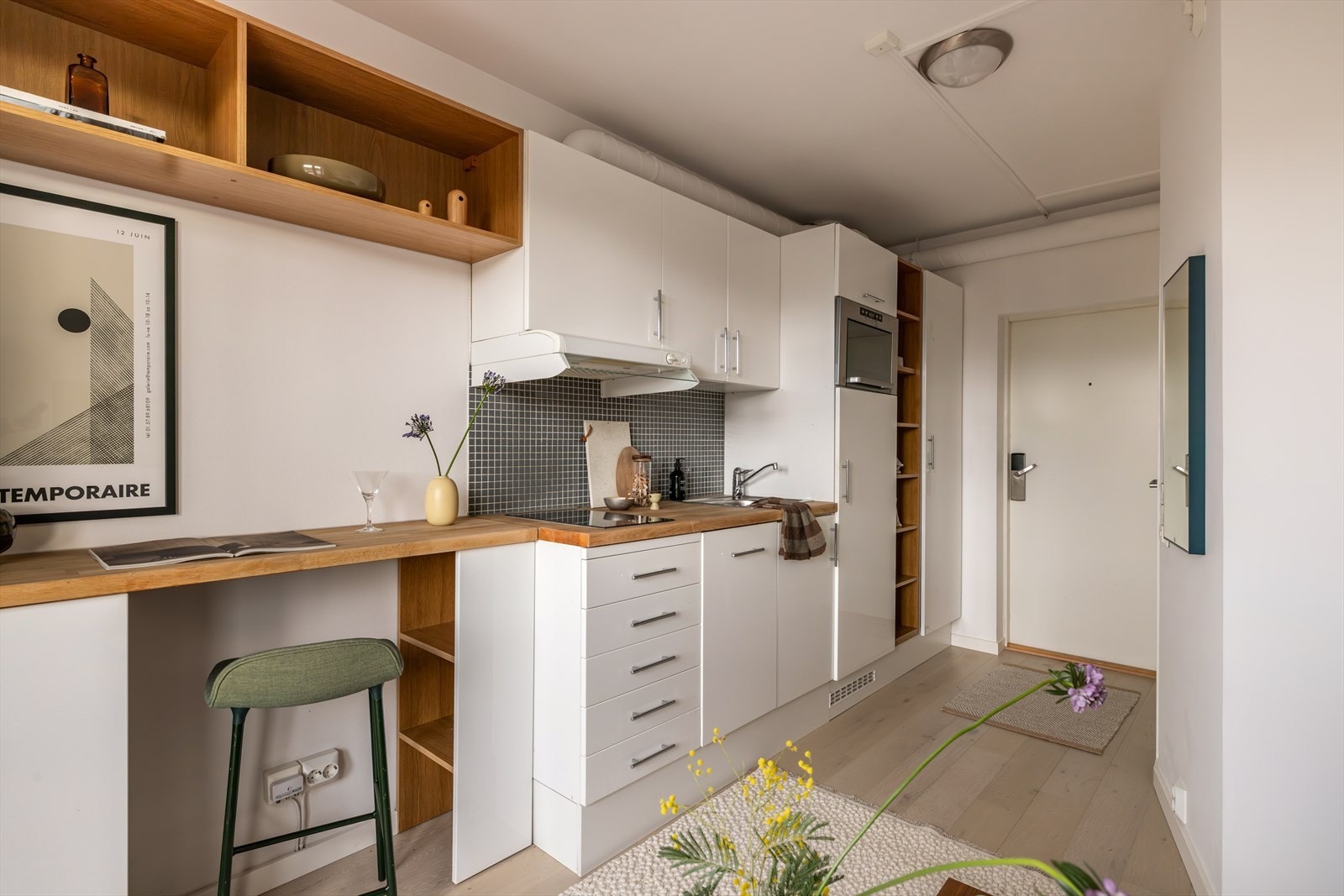 Leiligheten er luftig og arealsmart. Galleribilde