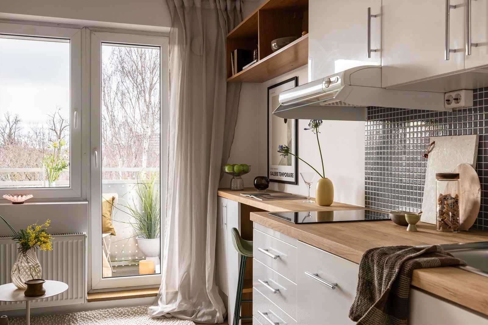 Varmtvann og internett er inkludert i felleskostnadene. Galleribilde