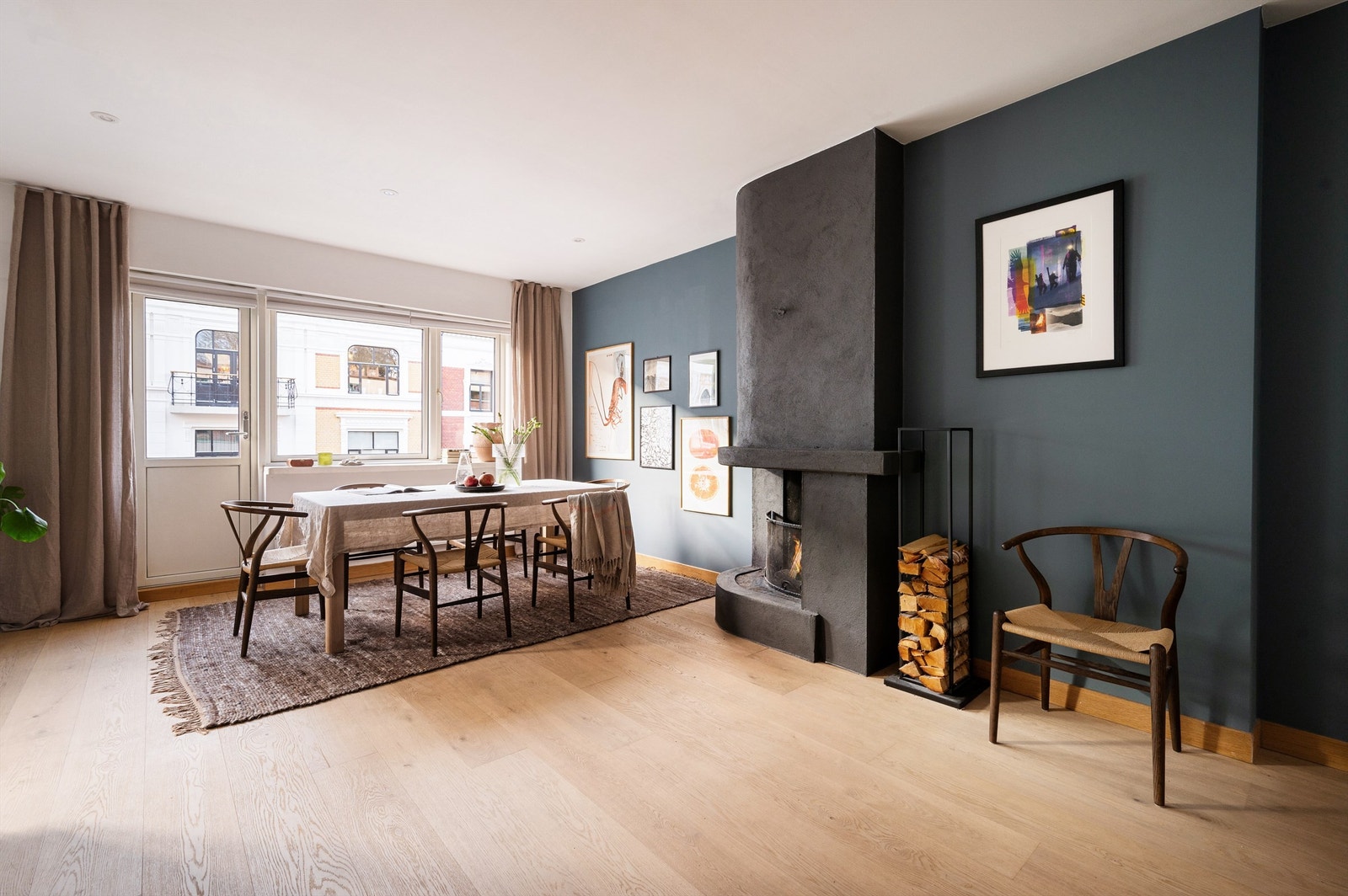 Her har du god plass til å innrede spisestue etter ønsket størrelse og behov. Galleribilde