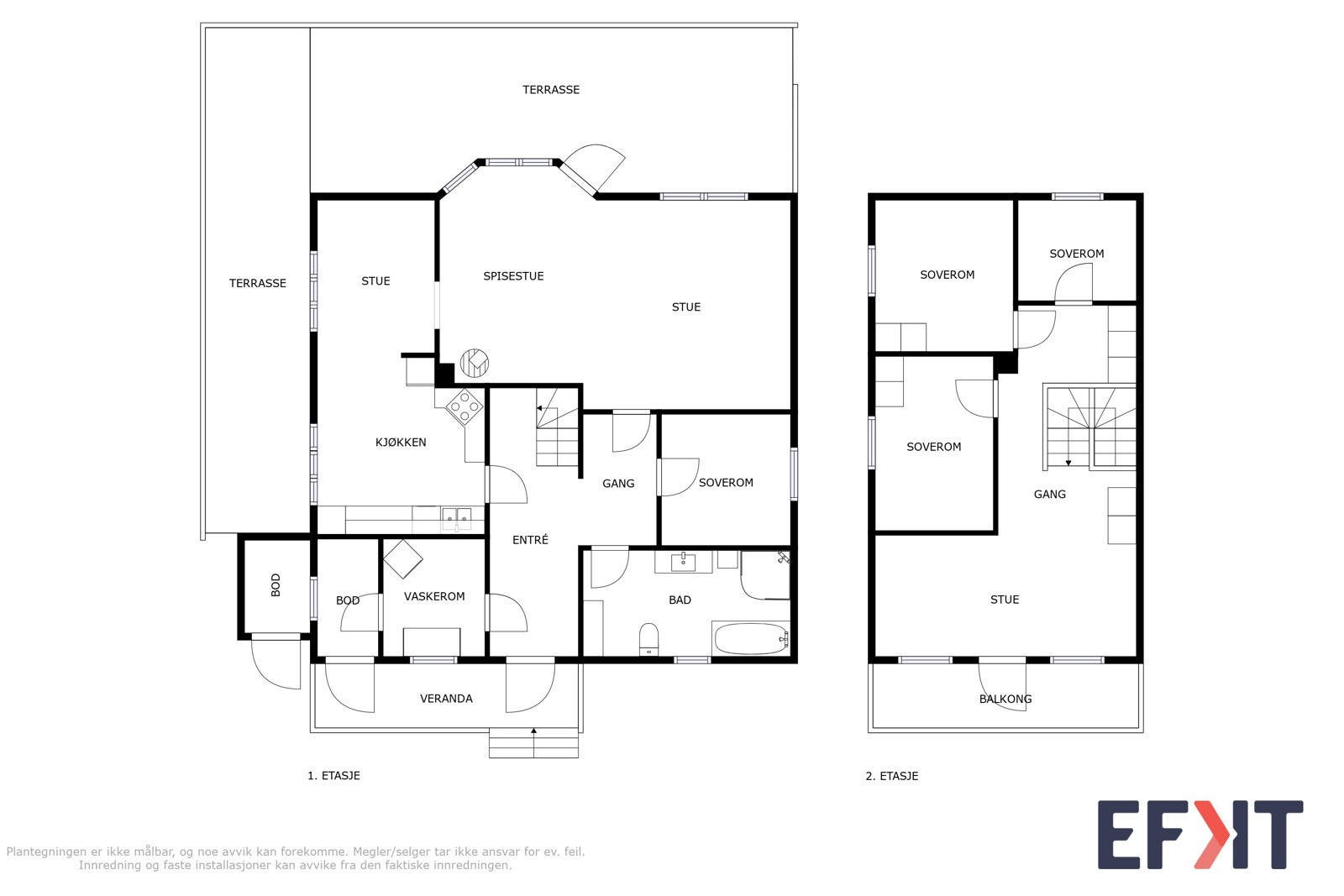Plan våningshus Galleribilde