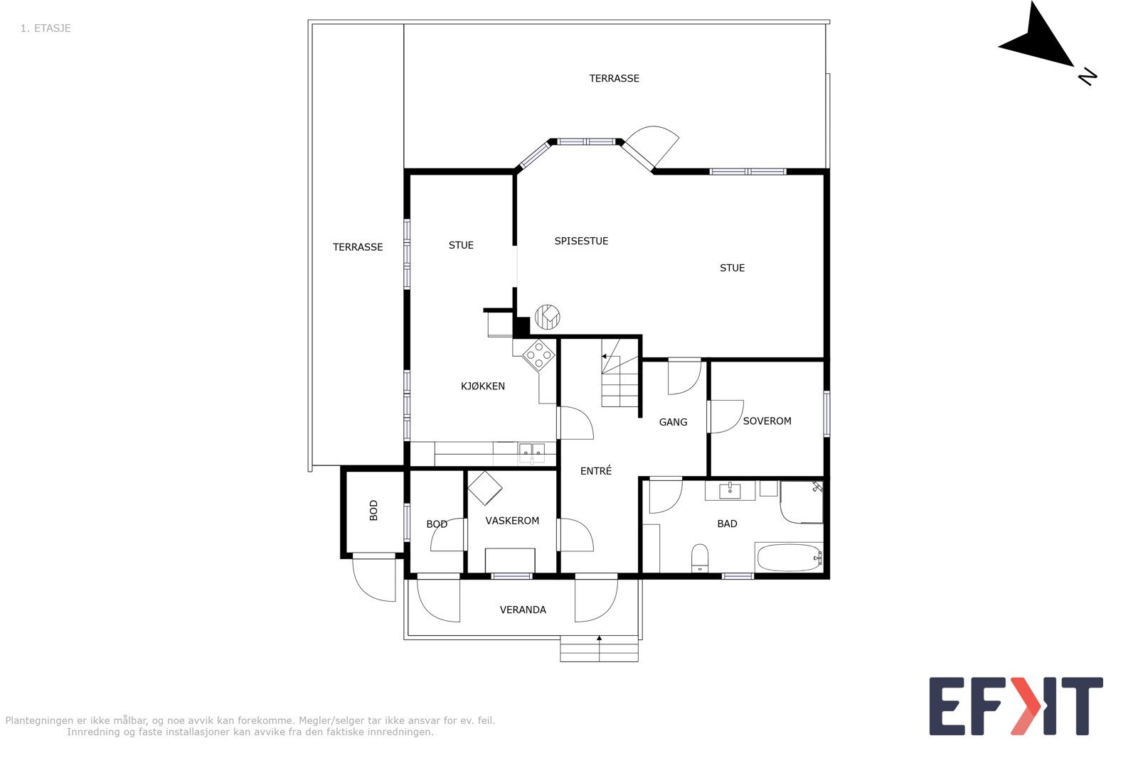 Plan våningshus Galleribilde