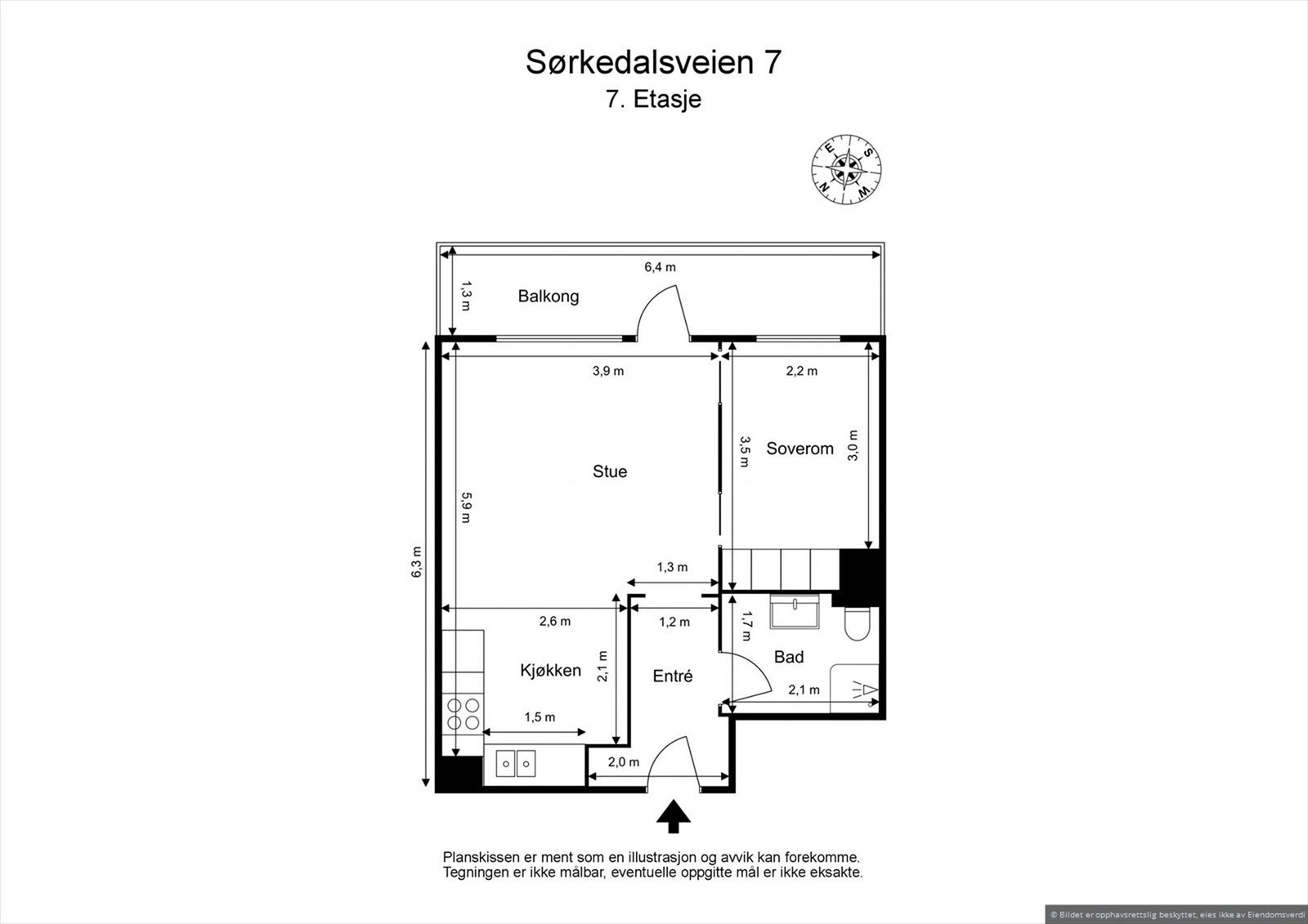 Plantegning. Galleribilde