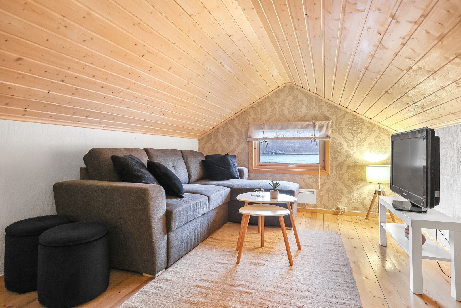 Tv-stue på hemsen Galleribilde