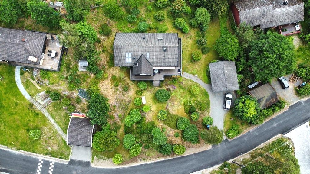 Dronebilde Galleribilde