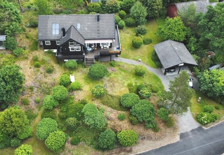 Dronebilde Galleribilde