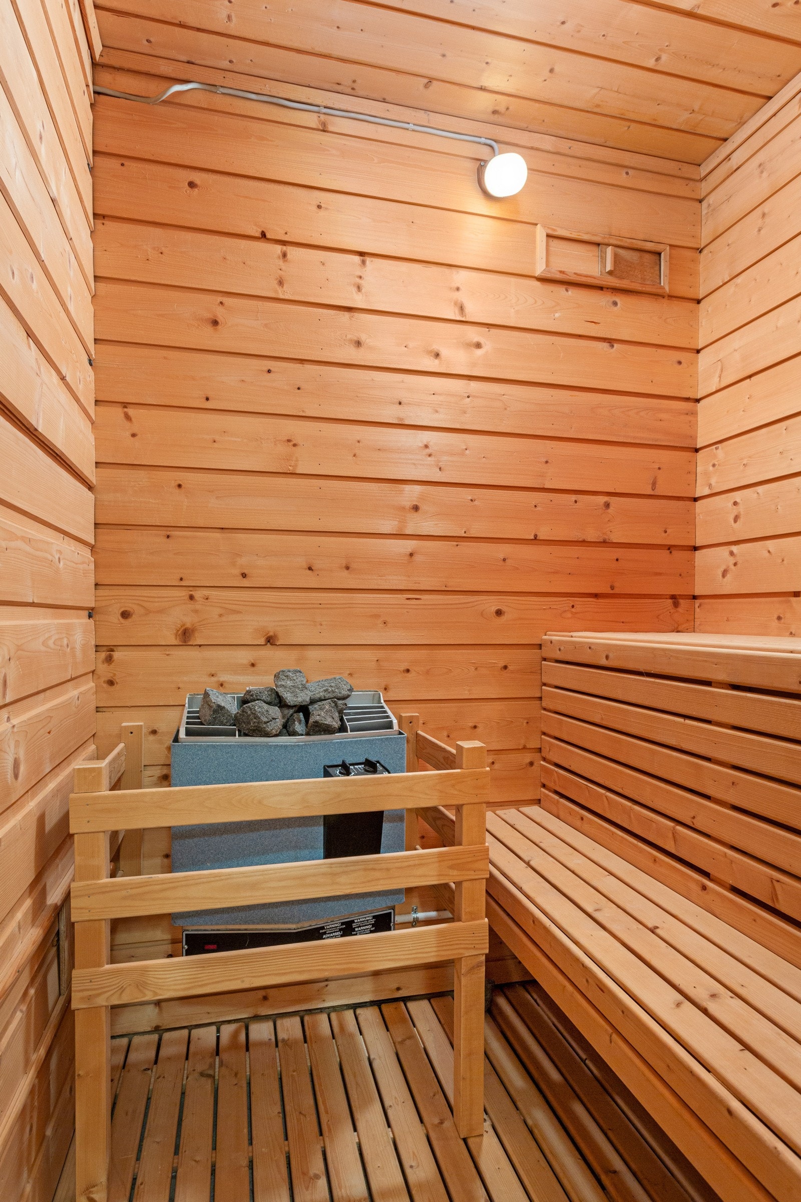 Fra badet har du inngang til badstue. Galleribilde