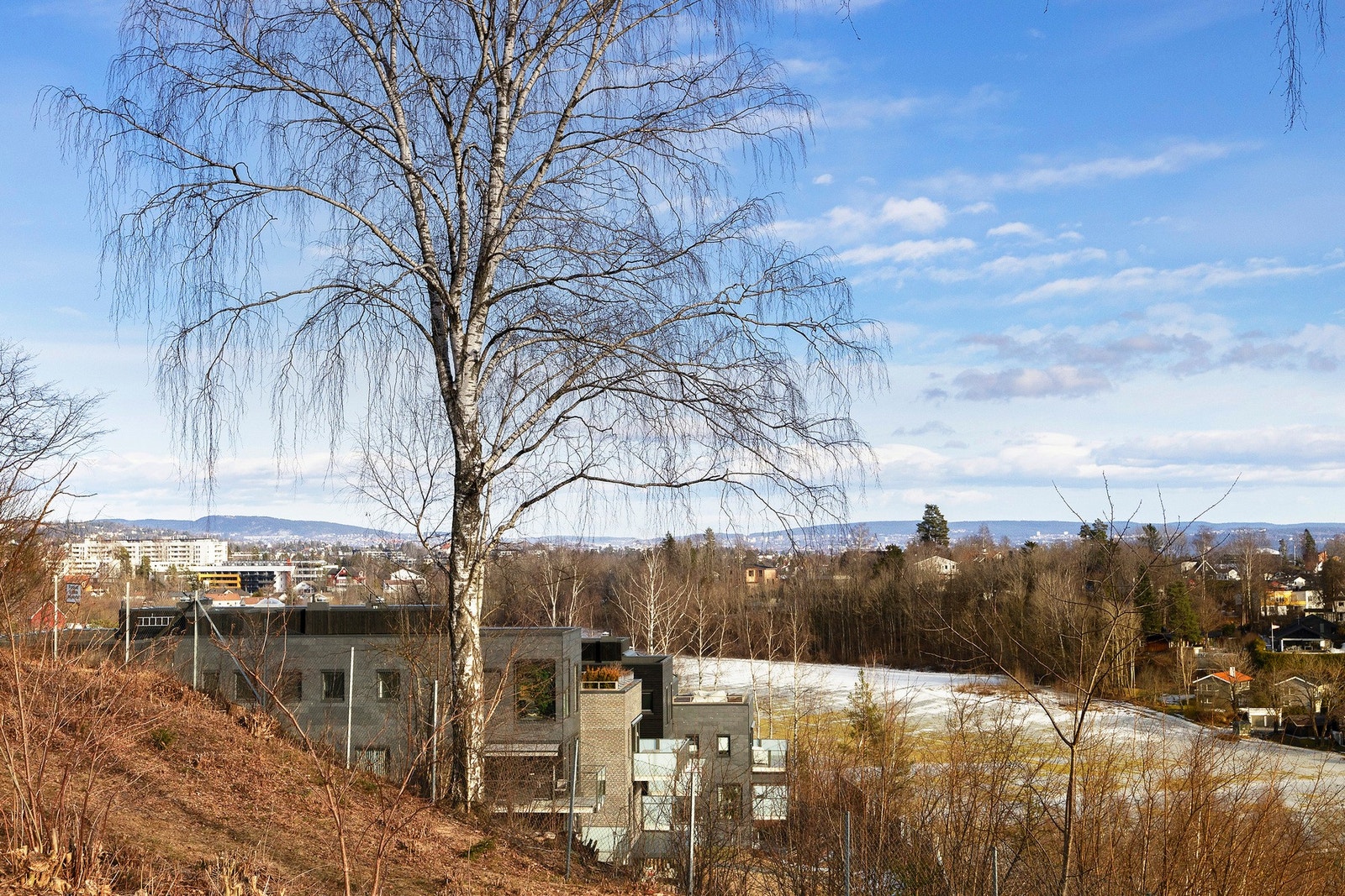 Utsikt fra fellesområdet Galleribilde