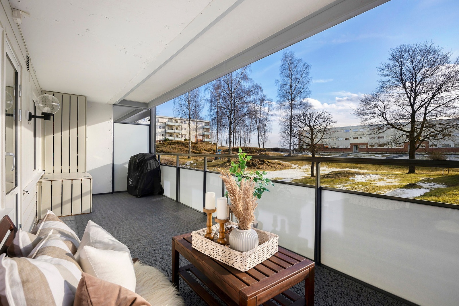 Her er det plass til sittegrupper og grilling Galleribilde