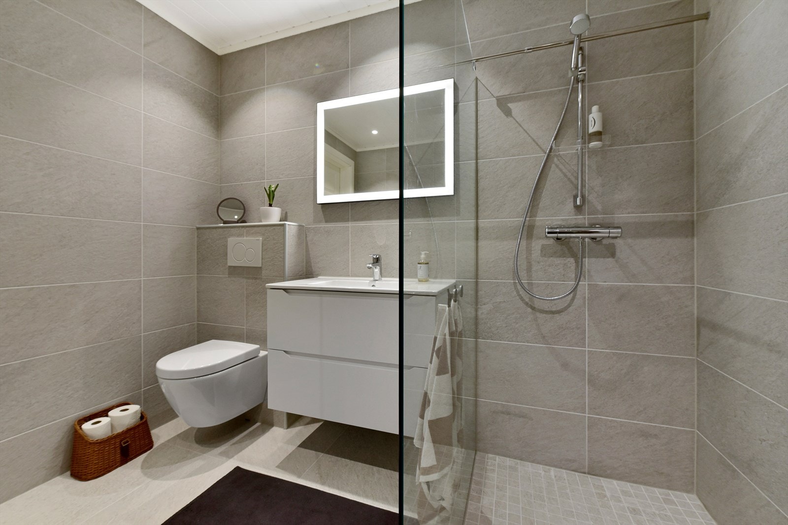 Badet er godt utstyrt Galleribilde