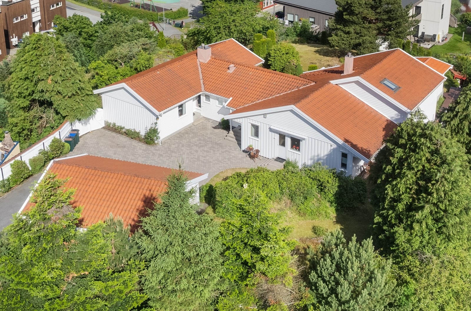 Huset sett fra nordøst. Galleribilde