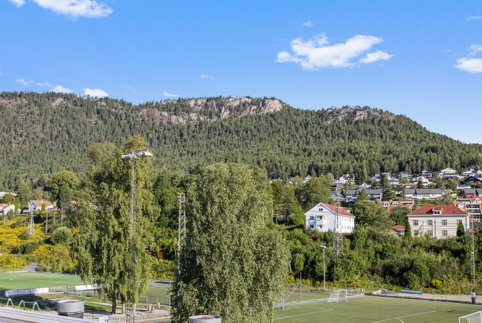 Utsikten fra svalgangen Galleribilde