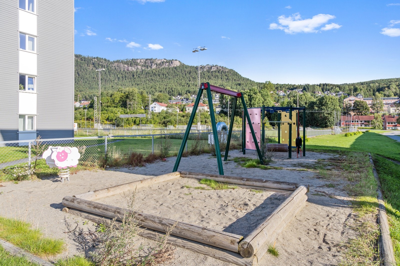 Lekeplass like ved Galleribilde