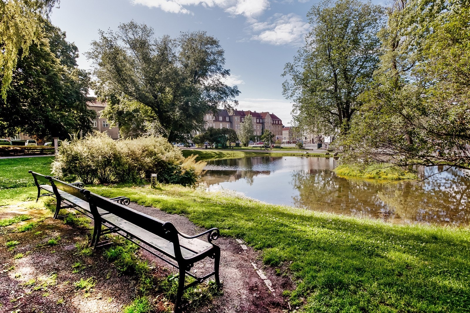 Geitmysveien går fra Ullevålsveien og langs hele parken og regnes for ett av områdets aller fineste adresser Galleribilde