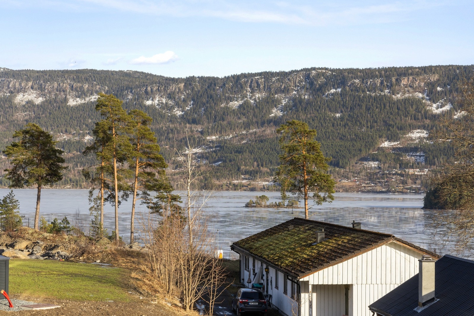 Nydelig utsikt fra balkongen Galleribilde