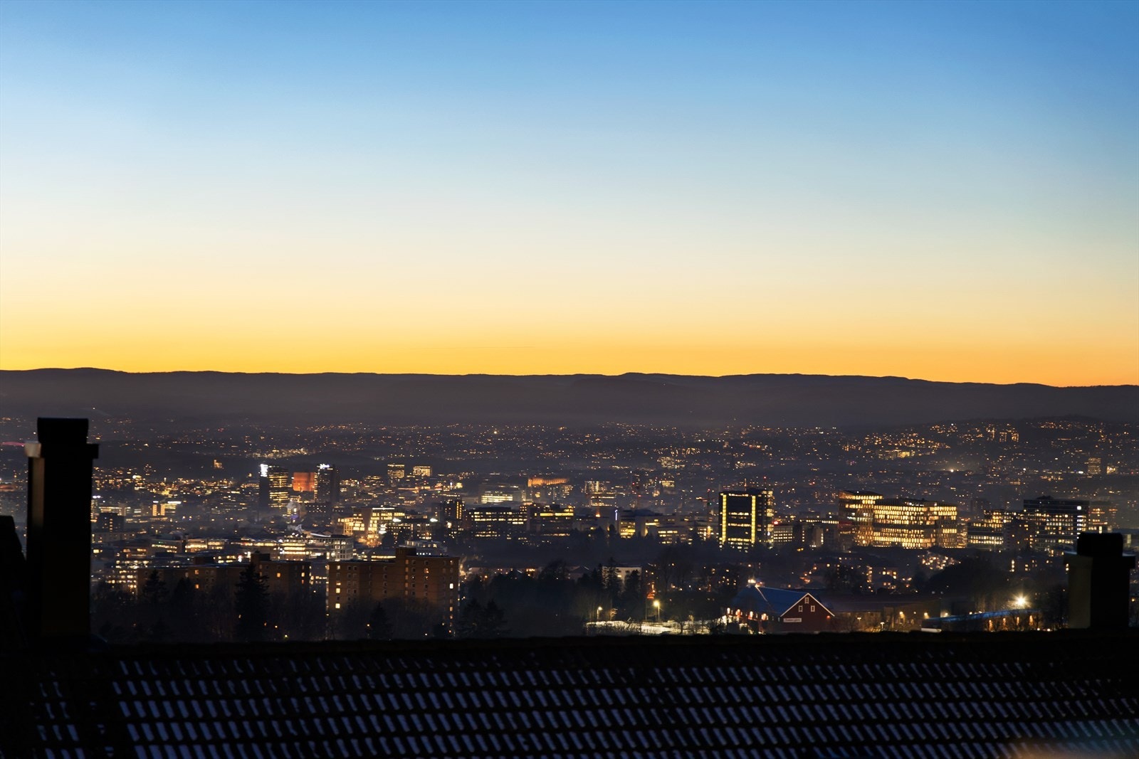 Attraktiv beliggenhet med fantastisk utsikt over Oslo Galleribilde