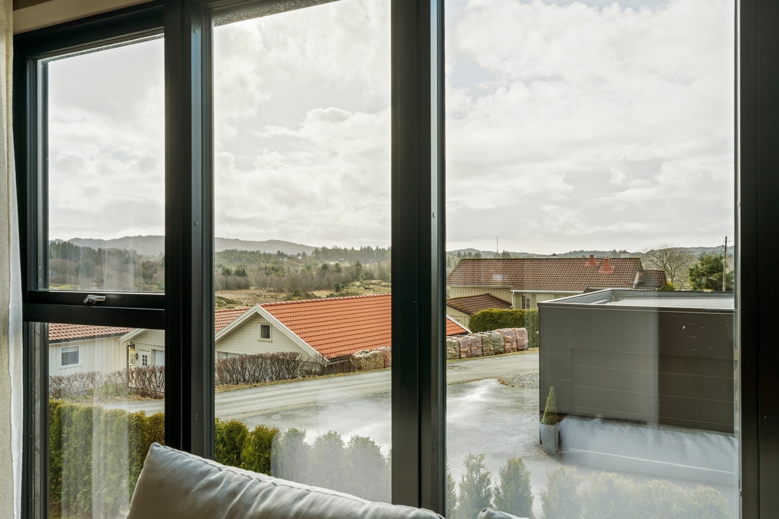 Utsikt fra stue 2. etg. Galleribilde