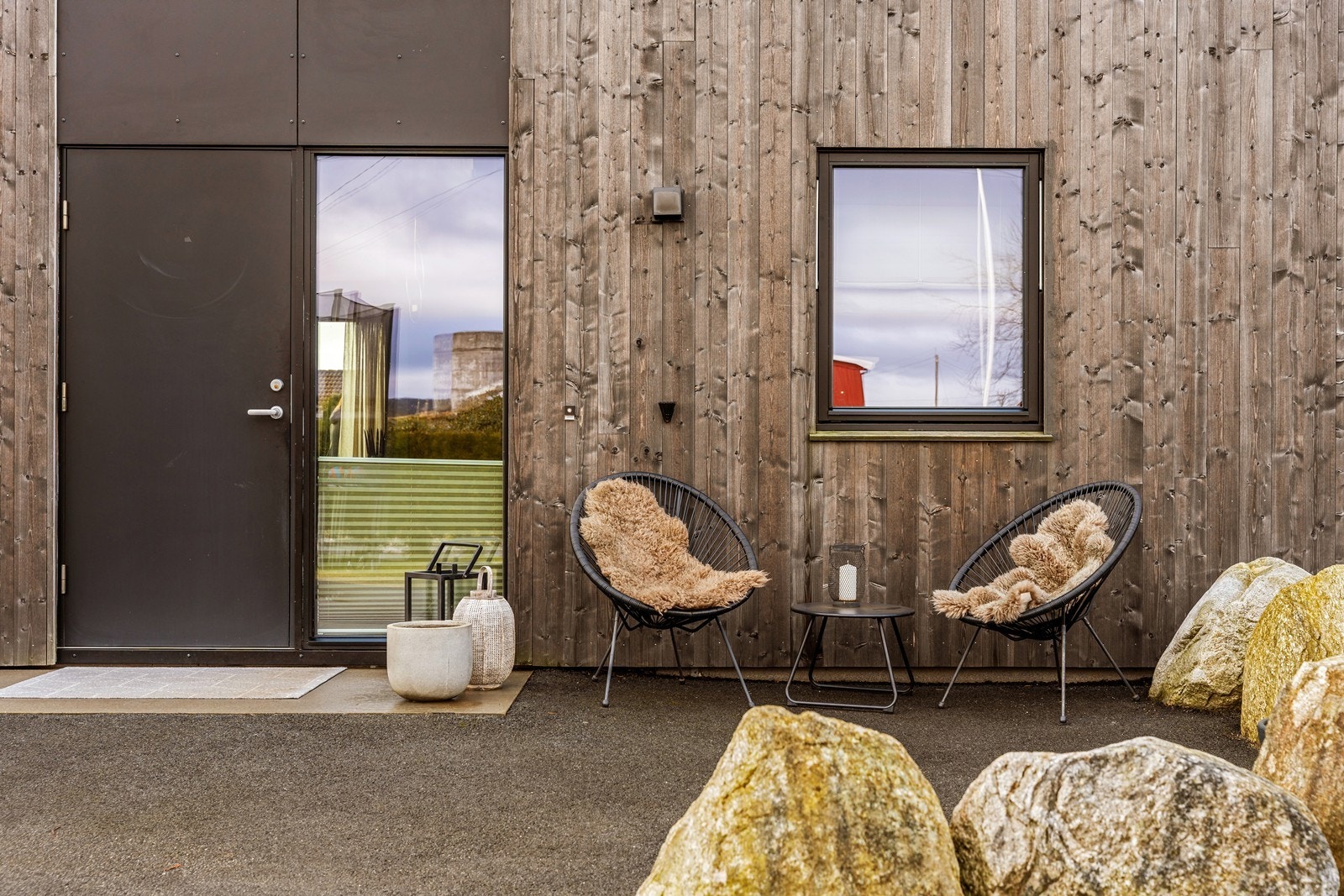 Velkommen inn, trivelig inngangsparti. Galleribilde