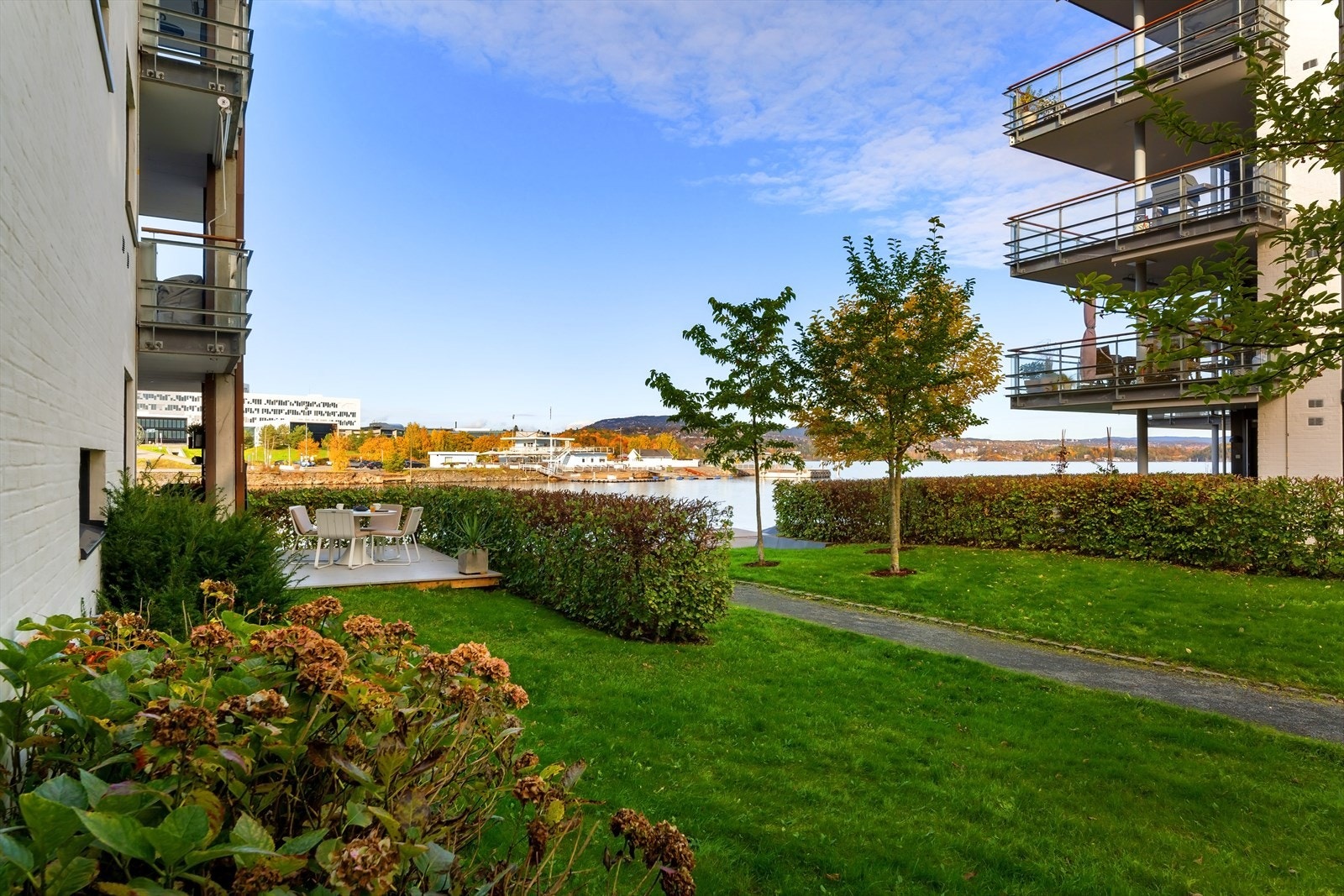 Utsikt fra hovedsoverom Galleribilde
