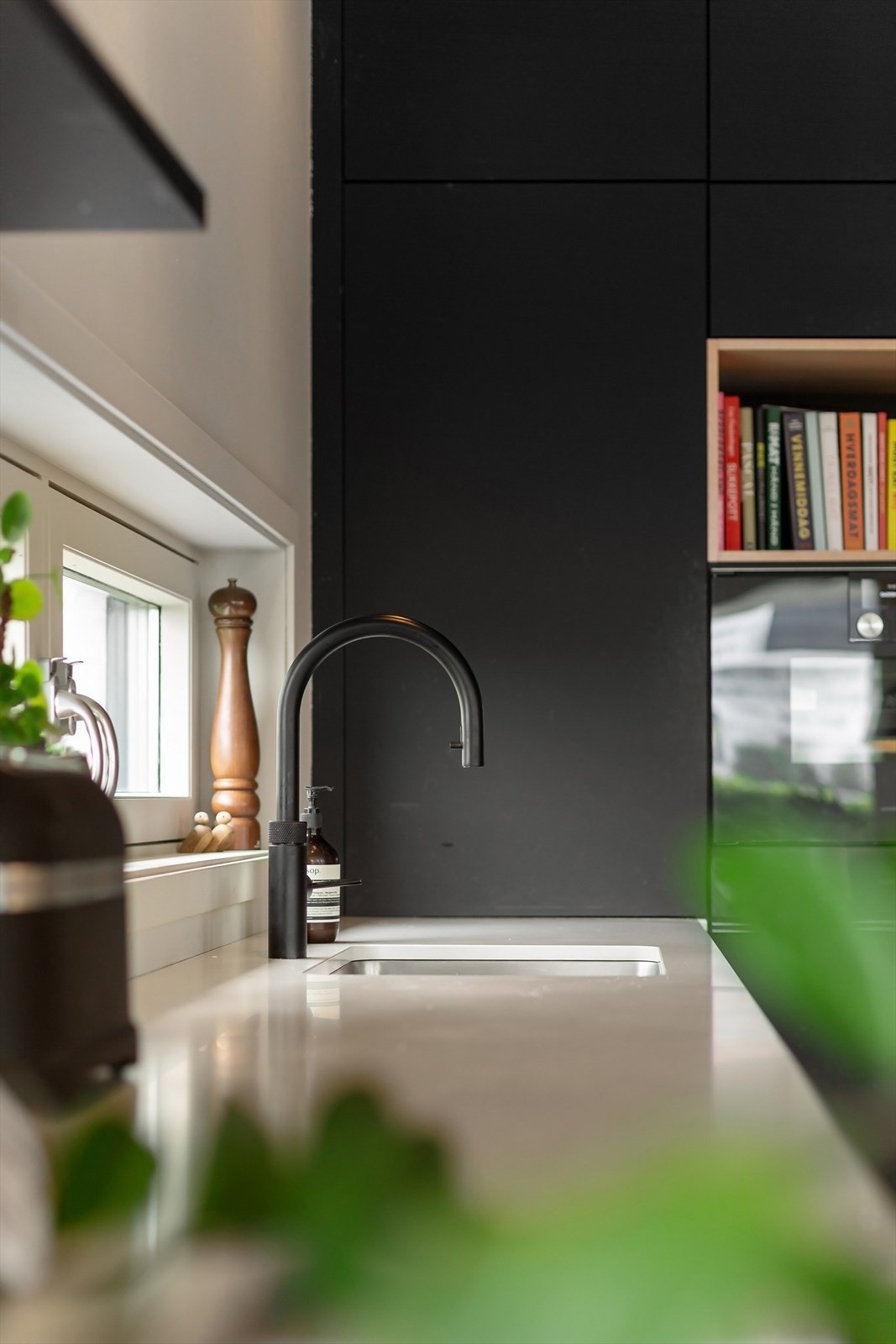 Quooker med uttrekkbar slange (kokende vann i kranen, helt suverent) Galleribilde